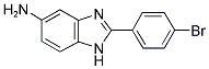 2-(4-BROMO-PHENYL)-1 H-BENZOIMIDAZOL-5-YLAMINE Struktur