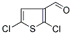 2,5-DICHLOROTHIOPHENE-3-CARBOXALDEHYDE Struktur
