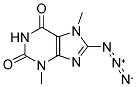 8-AZIDO-3,7-DIMETHYL-3,7-DIHYDRO-1H-PURINE-2,6-DIONE Struktur