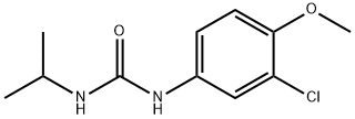 N-(3-CHLORO-4-METHOXYPHENYL)-N'-ISOPROPYLUREA Struktur