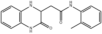 2-(3-OXO-1,2,3,4-TETRAHYDRO-QUINOXALIN-2-YL)-N-O-TOLYL-ACETAMIDE Struktur