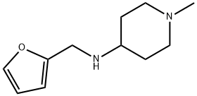 FURAN-2-YLMETHYL-(1-METHYL-PIPERIDIN-4-YL)-AMINE Struktur