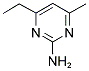 4-ETHYL-6-METHYLPYRIMIDIN-2-YLAMINE Struktur