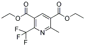 DIETHYL 2-METHYL-6-(TRIFLUOROMETHYL)PYRIDINE-3,5-DICARBOXYLATE Struktur