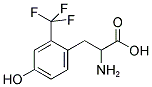 2-AMINO-3-(4-HYDROXY-2-TRIFLUOROMETHYL-PHENYL)-PROPIONIC ACID Struktur