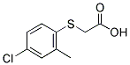 (4-CHLORO-O-TOLYLMERCAPTO)ACETIC ACID Struktur