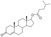 4-METHYL-PENTANOIC ACID 10,13-DIMETHYL-3-OXO-2,3,6,7,8,9,10,11,12,13,14,15,16,17-TETRADECAHYDRO-1H-CYCLOPENTA[A]PHENANTHREN-17-YL ESTER Struktur