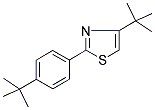 4-(TERT-BUTYL)-2-[4-(TERT-BUTYL)PHENYL]-1,3-THIAZOLE Struktur