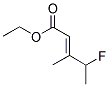 ETHYL 4-FLUORO-3-METHYL-2-PENTEN-1-OATE Struktur