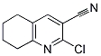 2-CHLORO-5,6,7,8-TETRAHYDROQUINOLINE-3-CARBONITRILE Struktur