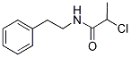 2-CHLORO-N-(2-PHENYLETHYL)PROPANAMIDE Struktur