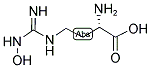 N-OMEGA-HYDROXY-NOR-L-ARGININE 2HCL Struktur