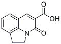 4-OXO-1,2-DIHYDRO-4H-PYRROLO[3,2,1-IJ]QUINOLINE-5-CARBOXYLIC ACID Struktur