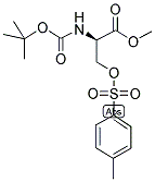 BOC-D-SER(OTS)-OME Struktur