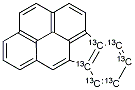 INDENO(1,2,3-C,D)PYRENE (13C6) Struktur