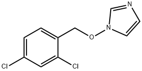 1-[(2,4-DICHLOROBENZYL)OXY]-1H-IMIDAZOLE Struktur