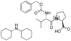 Z-VAL-PRO-OH DCHA Struktur