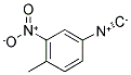 4-METHYL-3-NITRO-PHENYLISOCYANIDE Struktur