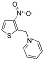 1-[(3-NITRO-2-THIENYL)METHYL]PYRIDINIUM Struktur