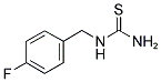 N-(4-FLUOROBENZYL)THIOUREA Struktur