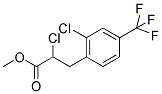 METHYL 2-CHLORO-3-[2-CHLORO-4-(TRIFLUOROMETHYL)PHENYL]PROPIONATE Struktur