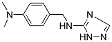 N-(4-(DIMETHYLAMINO)BENZYL)-1H-1,2,4-TRIAZOL-5-AMINE Struktur