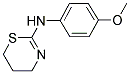 (5,6-DIHYDRO-4H-[1,3]THIAZIN-2-YL)-(4-METHOXY-PHENYL)-AMINE Struktur