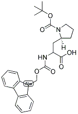 FMOC-D, L-ALA(3-PYRROLIDINYL-(2-N-BOC)) Struktur