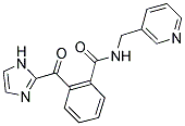 2-(1H-IMIDAZOL-2-YLCARBONYL)-N-(PYRIDIN-3-YLMETHYL)BENZAMIDE Struktur