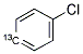 CHLOROBENZENE-4-13C Struktur