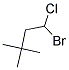 1-BROMO-1-CHLORO-3,3-DIMETHYLBUTANE Struktur