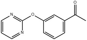 1-[3-(2-PYRIMIDINYLOXY)PHENYL]-1-ETHANONE Struktur