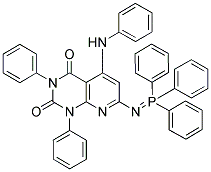 5-ANILINO-1,3-DIPHENYL-7-[(TRIPHENYL-LAMBDA5-PHOSPHANYLIDENE)AMINO]PYRIDO[2,3-D]PYRIMIDINE-2,4(1H,3H)-DIONE Struktur