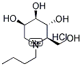 N-BUTYLDEOXYMANNOJIRIMYCIN, HYDROCHLORIDE Struktur