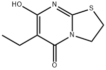 6-ETHYL-7-HYDROXY-2,3-DIHYDRO-5H-[1,3]THIAZOLO[3,2-A]PYRIMIDIN-5-ONE Struktur