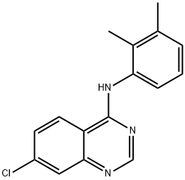 7-CHLORO-N-(2,3-DIMETHYLPHENYL)-4-QUINAZOLINAMINE Struktur