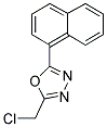 2-(CHLOROMETHYL)-5-(1-NAPHTHYL)-1,3,4-OXADIAZOLE Struktur