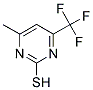 4-METHYL-6-TRIFLUOROMETHYL-PYRIMIDINE-2-THIOL Struktur