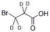 3-BROMOPROPIONIC-2,2,3,3-D4 ACID Struktur