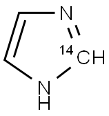 IMIDAZOLE [2-14C] Struktur