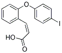 (Z)-3-[2-(4-IODOPHENOXY)PHENYL]-2-PROPENOIC ACID Struktur