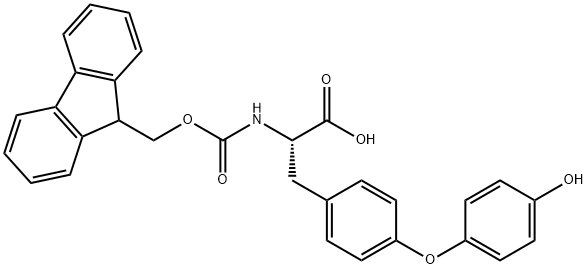 FMOC-L-THYRONINE Struktur