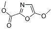 METHYL 5-METHOXY-1,3-OXAZOLE-2-CARBOXYLATE Struktur