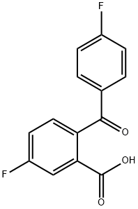 5-FLUORO-2-(4-FLUOROBENZOYL)BENZENECARBOXYLIC ACID price.