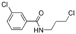 3-CHLORO-N-(3-CHLOROPROPYL)BENZAMIDE Struktur