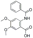 2-(BENZOYLAMINO)-4,5-DIMETHOXYBENZOIC ACID Struktur