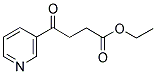 4-OXO-4-PYRIDIN-3-YL-BUTYRIC ACID ETHYL ESTER Struktur