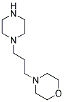 1-(3-MORPHOLINOPROPYL)PIPERAZINE Struktur