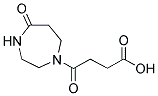 4-OXO-4-(5-OXO-1,4-DIAZEPAN-1-YL)BUTANOIC ACID Struktur