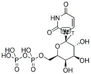 URIDINE 5'-DIPHOSPHATE GALACTOSE [GALACTOSE 1-3H] Struktur